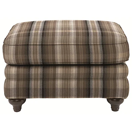 Casual Ottoman with Soft Look of Elegance